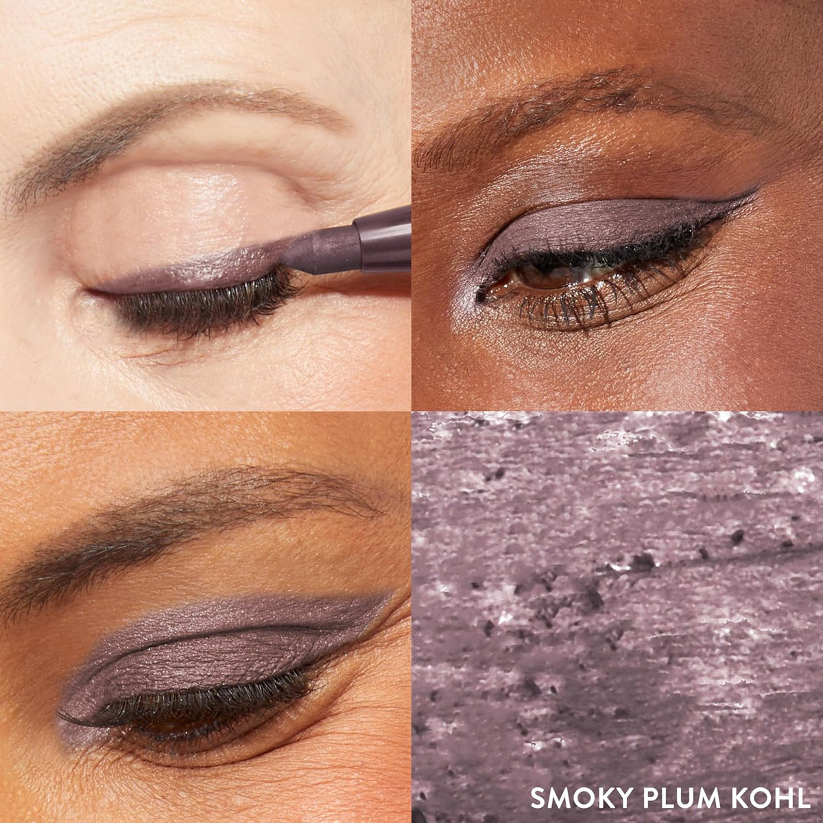 Longwear Kohl Eyeliner Pencil - Smoky Plum with Vitamin E & Caffeine