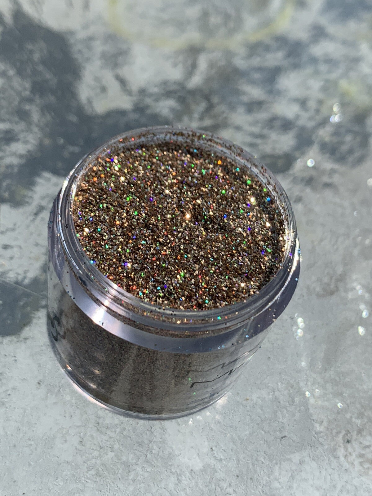 MAC 3D Gold Glitter Brilliants Loose Body & Face Makeup Glitter - 7.5g