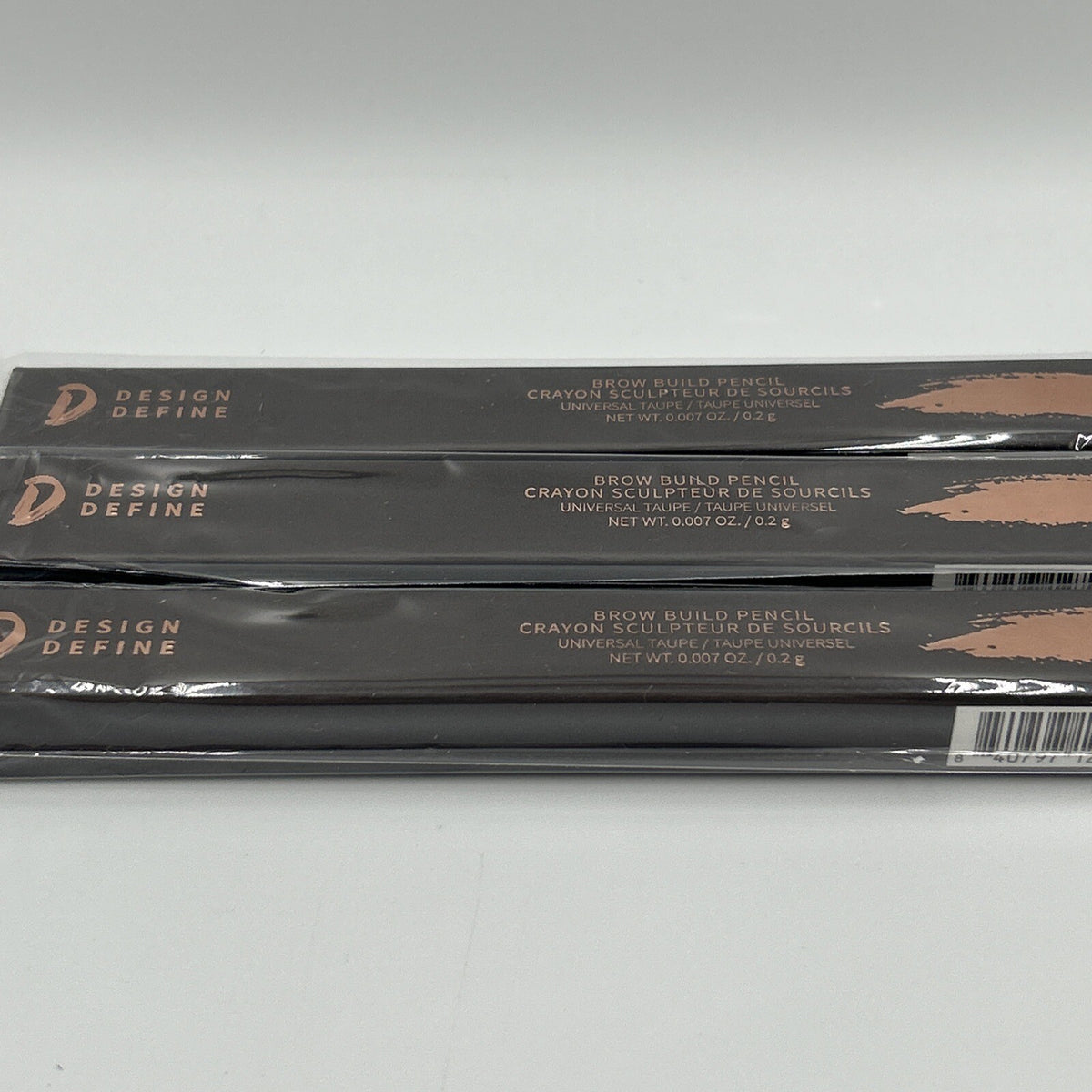 Design Define Brow Definer Pencils - Taupe Set of 3 with Free Shipping
