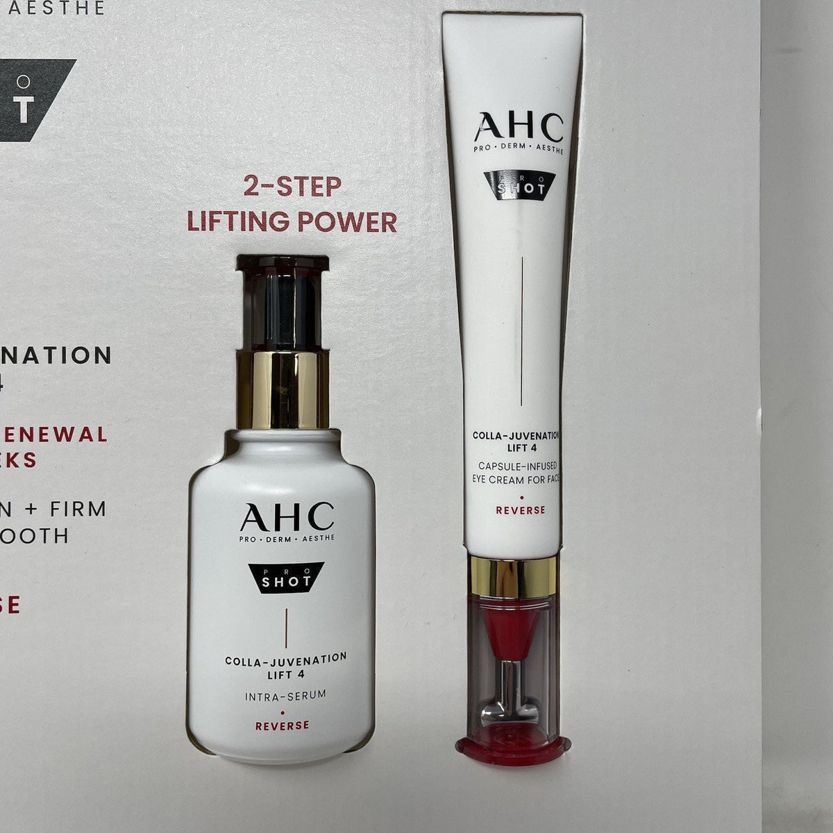 Anti-Aging Collagen Serum with Eye Cream Set - Skin Firming & Brightening