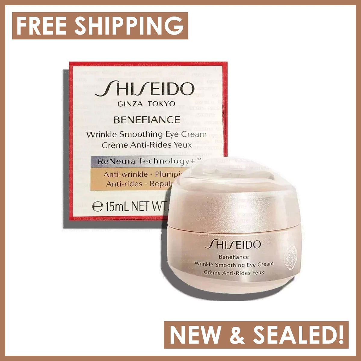 Anti-Aging Eye Cream for Fine Lines and Wrinkles - 0.51oz / 15ml