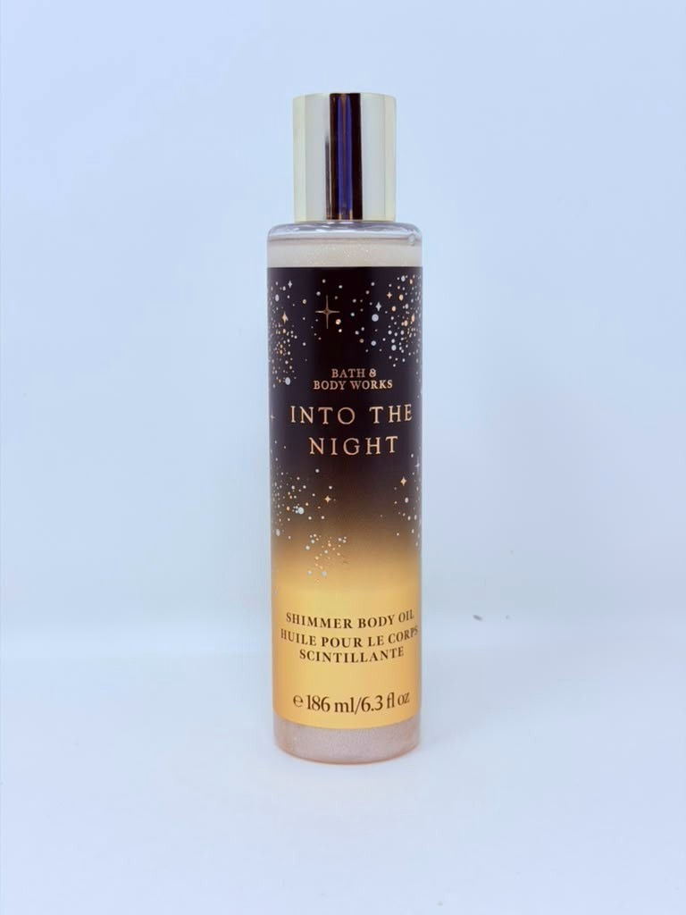 Bath & Body Works INTO THE NIGHT Shimmer Oil 6.3 fl oz New