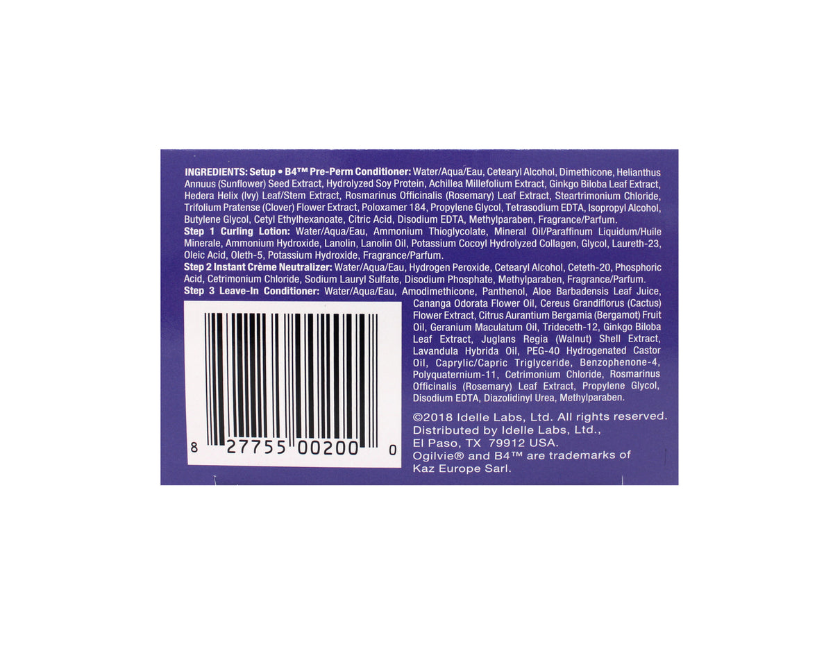 Ogilvie Home Perm for Color-Treated, Thin or Delicate Hair, 1