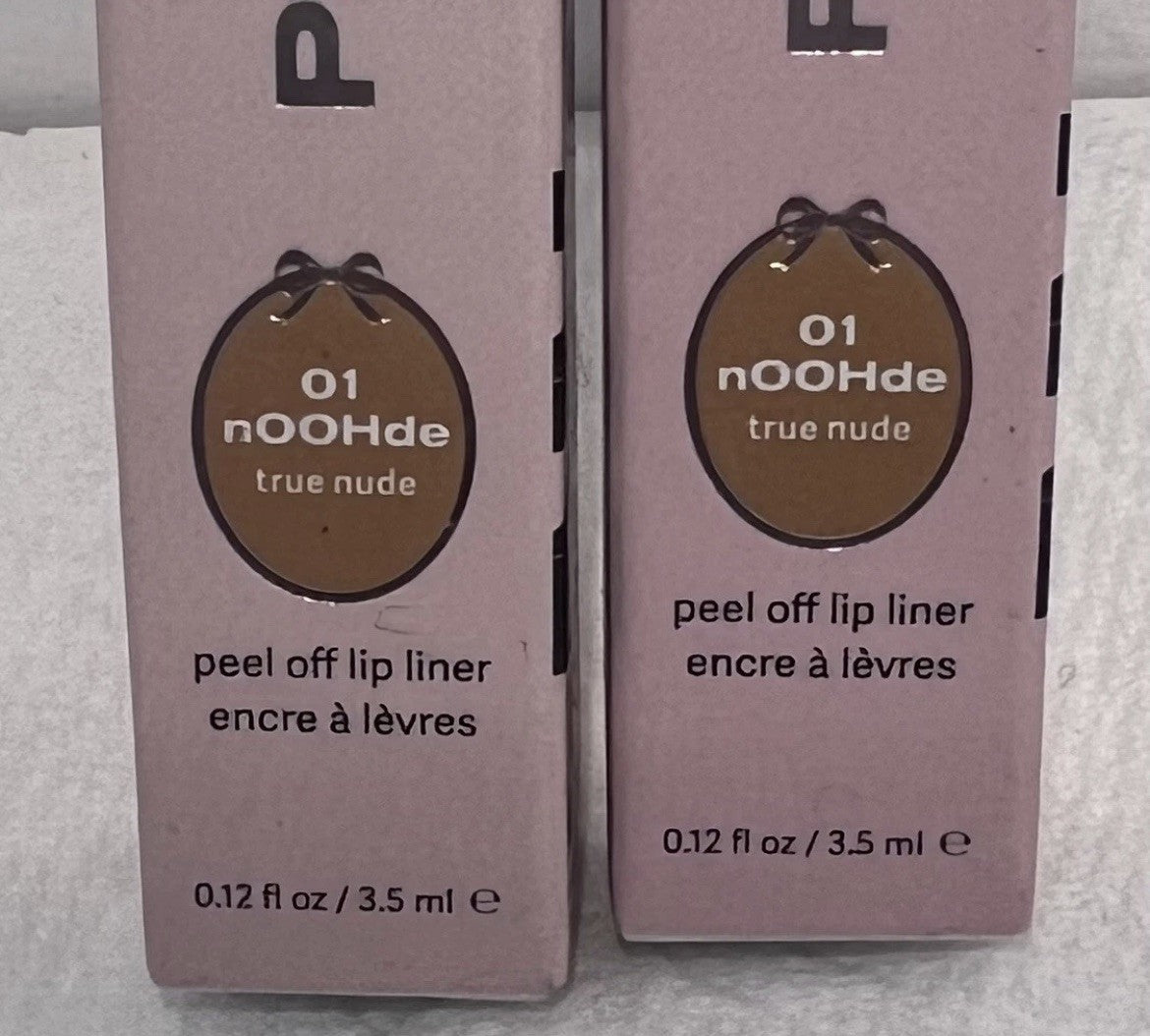 3-Pack Peel Off Lip Liner Long-Lasting True Nude Lip Makeup Set
