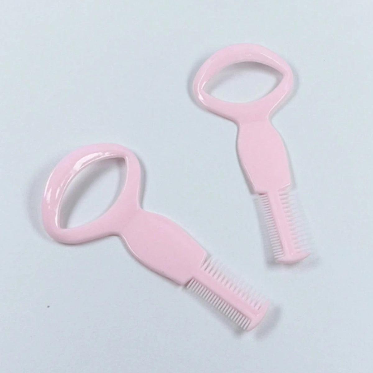Pink Eyelash Shaper Tool for Natural Curling - Easy Lash Lift Assistant