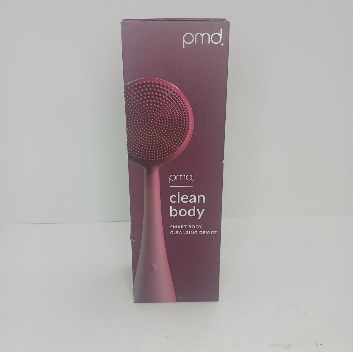 PMD Clean Body Smart Cleansing Device with Silicone Brush Berry NIB