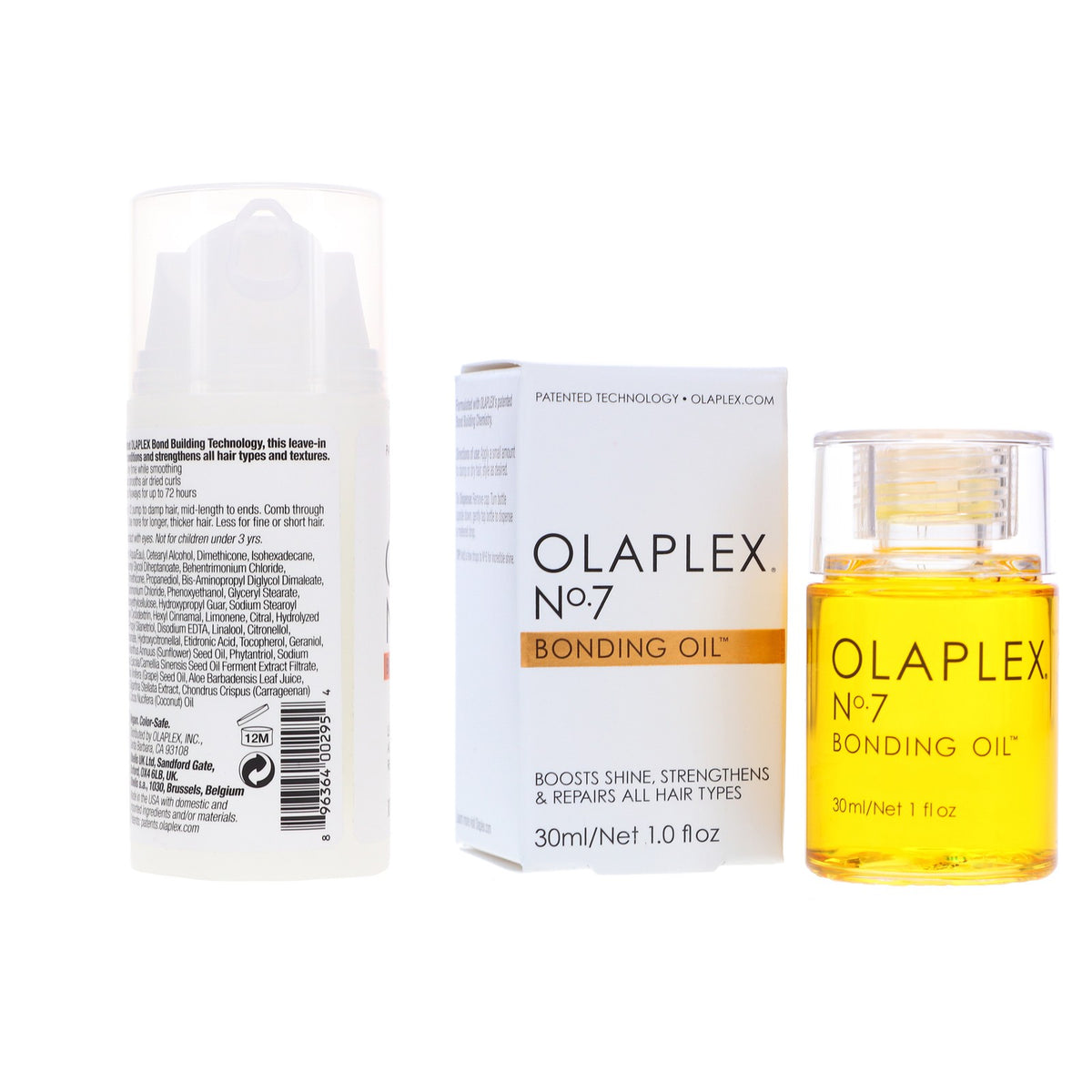 Olaplex Bond Smoother & Bonding Oil Set - Repair & Protect Hair