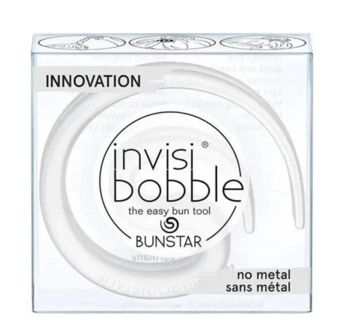 Invisibobble Bunstar the Easy Traceless Bun Tool in Clear 2 Count
