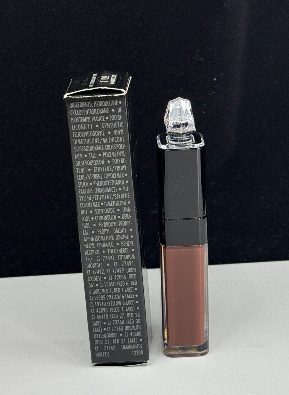 Guerlain La Petite Robe Noire Lip Colourink L102 Ambitious - New in Box