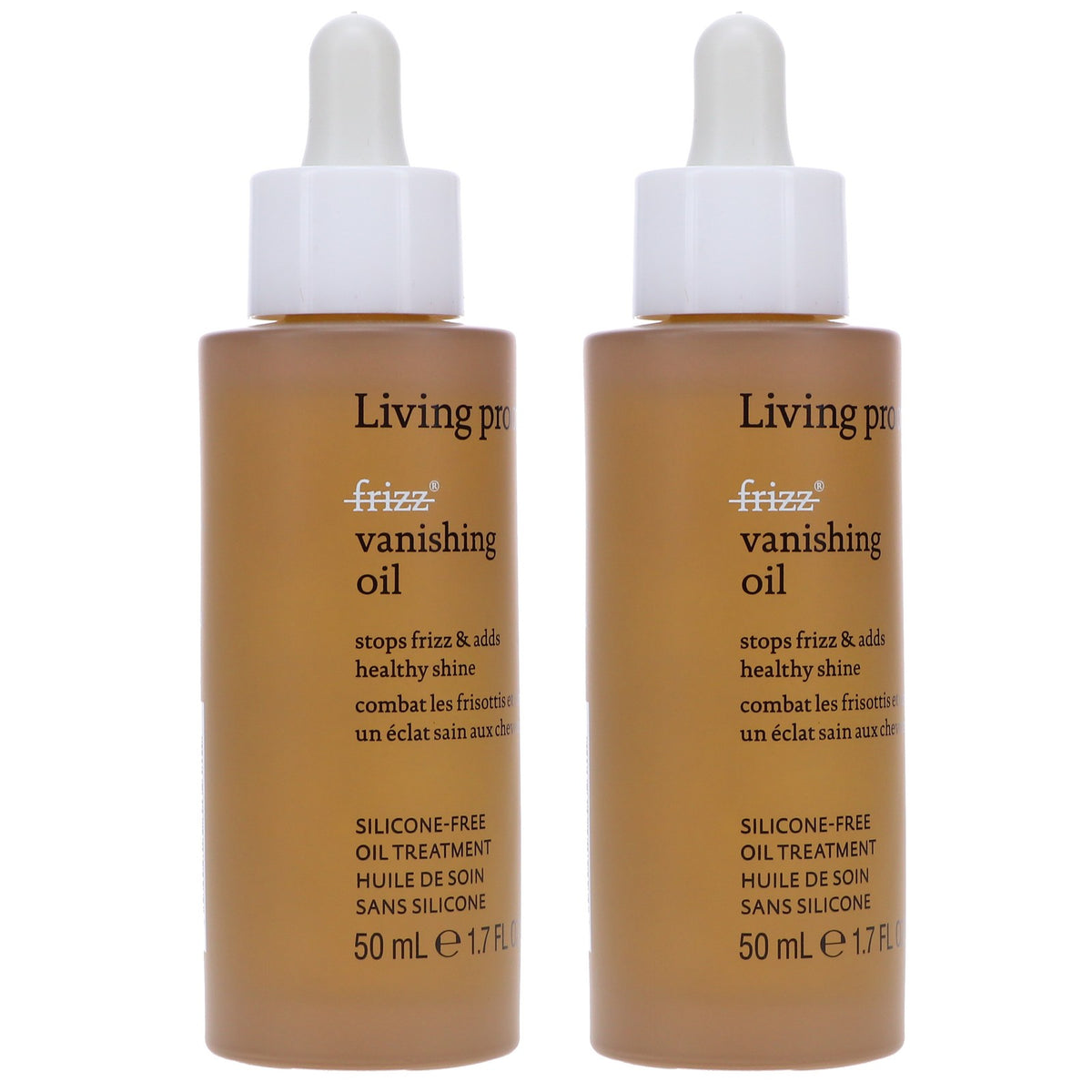 Living Proof No Frizz Vanishing Oil - Lightweight Hair Serum for Frizz Control 1.7 oz