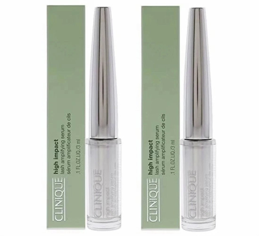 Clinique High Impact Lash Amplifying Serum 2 Pack - Full Size 0.1oz/3ml