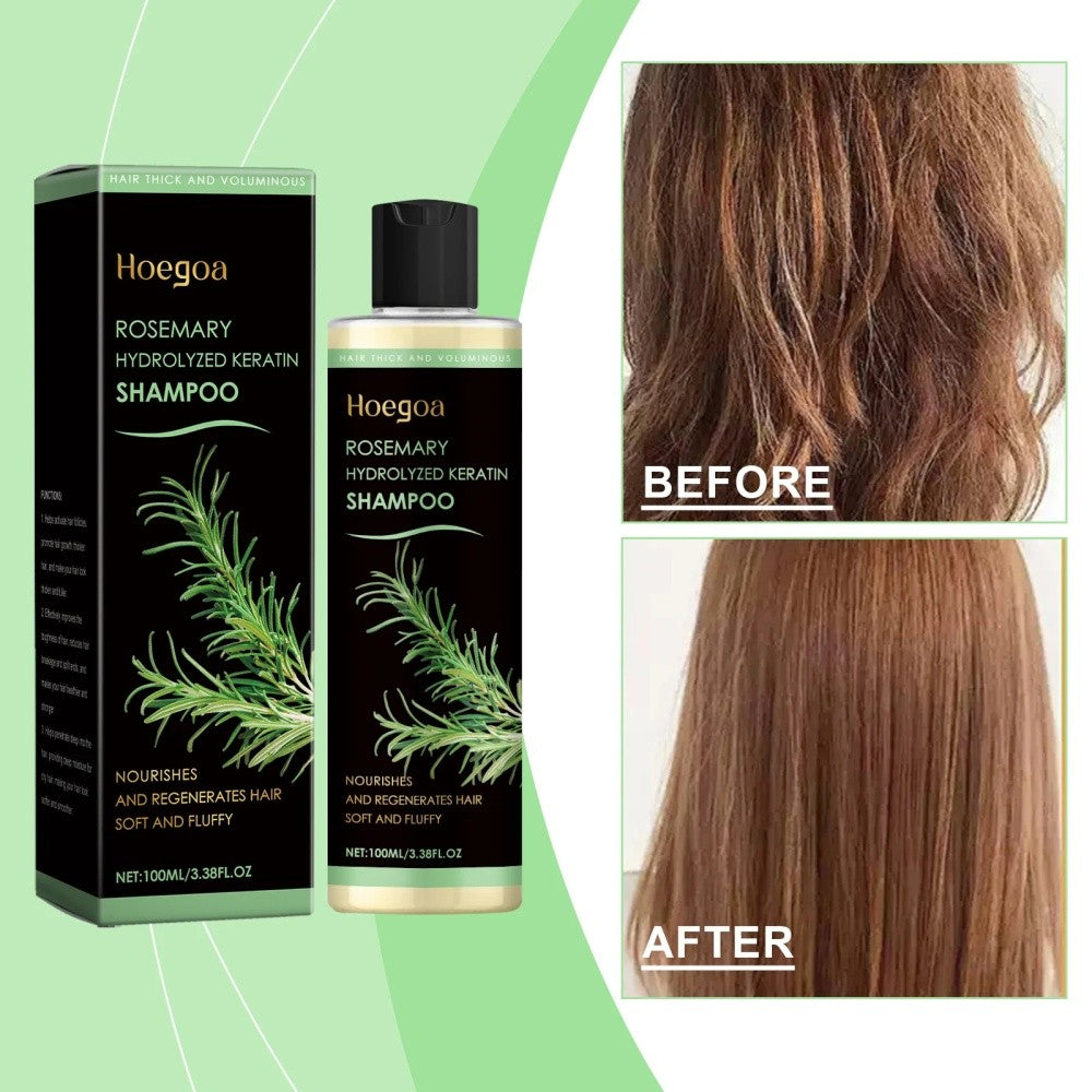 Organic Rosemary Hair Growth Shampoo for Thinning Hair & Anti-Hair Loss - 2 Pack