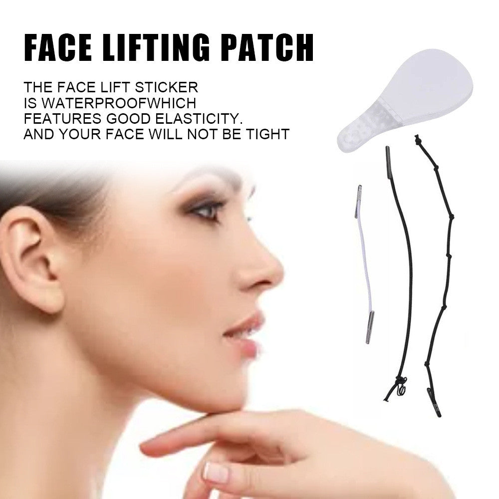 160PCS Face Lift Tape & Bands for V-Shaped Face - Skin Firming & Wrinkle Reduction