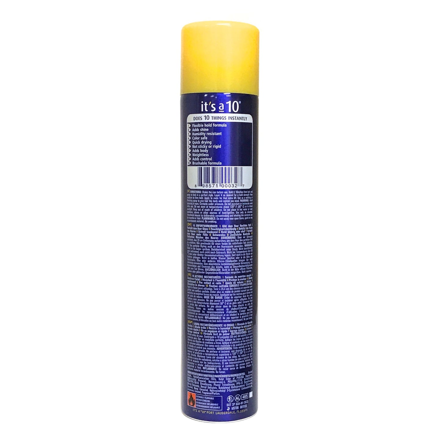 Miracle Finishing Spray - Flexible Hold, Shine, Humidity Resistant 10 Oz