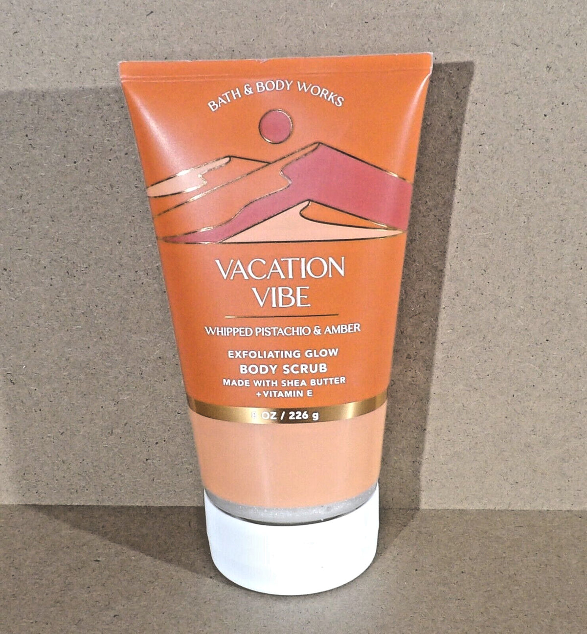 Bath & Body Works Vacation Vibe Exfoliating Glow Scrub 8 oz NEW