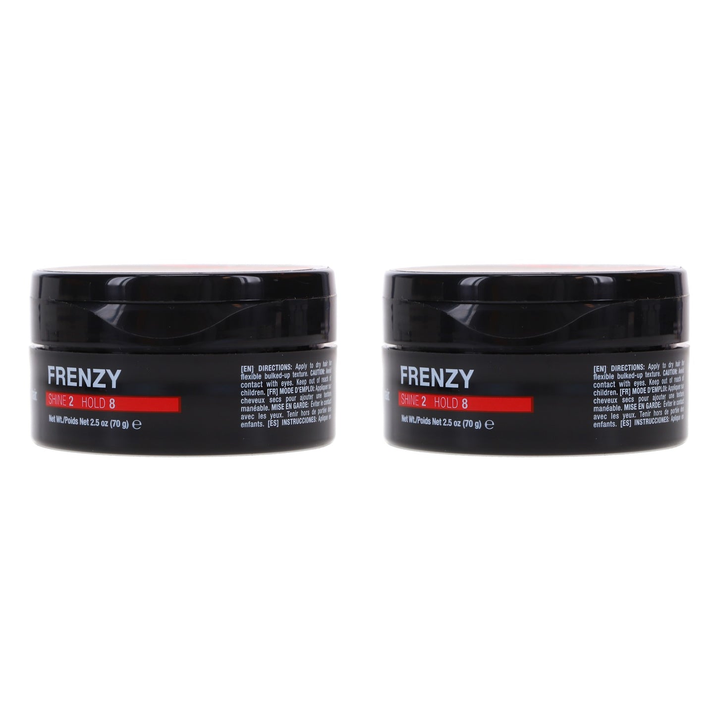 Hair Styling Pomade 2.5 oz - 2 Pack, Texturizing & Flexible Hold