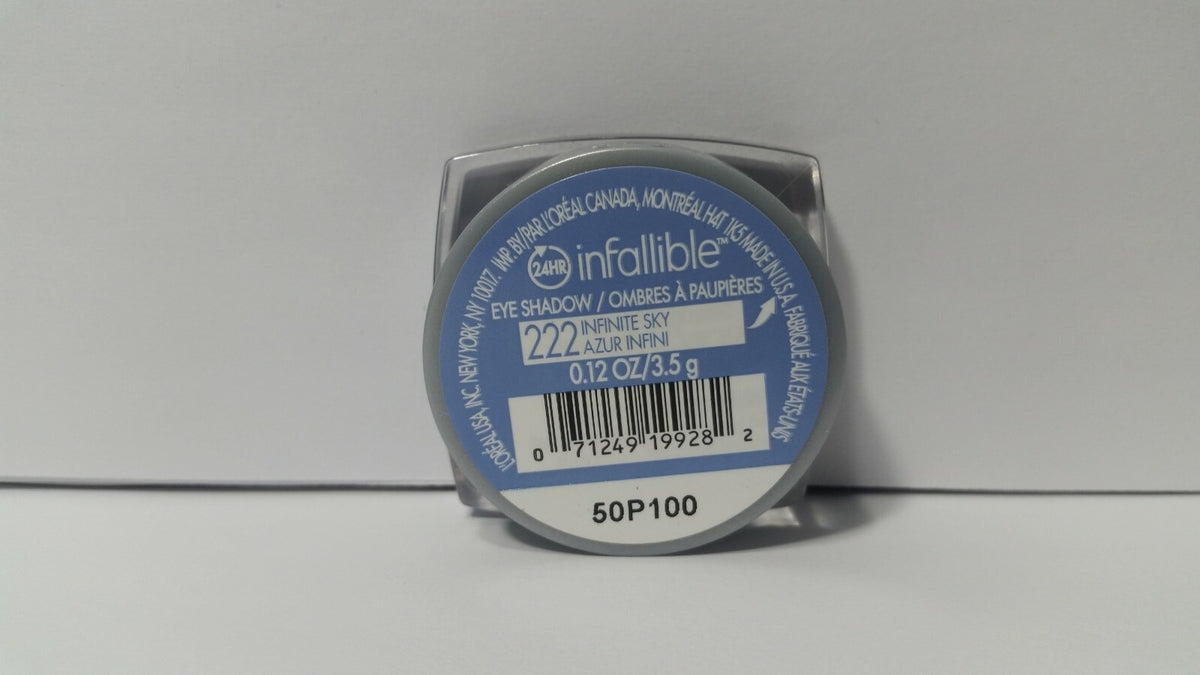 Infallible Waterproof Eye Shadow Powder Cream - Long-Lasting, 24HR