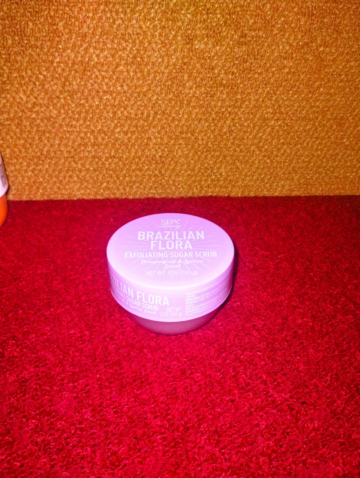 Brazilian Flora Exfoliating Sugar Scrub Dragonfruit & Lychee 141g -