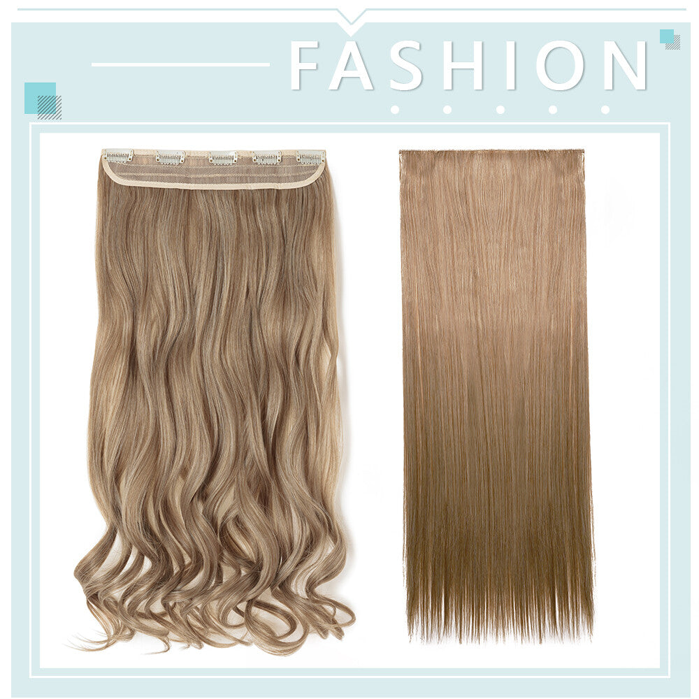 V-Shape & U-Part Clip-In Hair Extensions - Full Head Highlight, Multiple Lengths & Colors