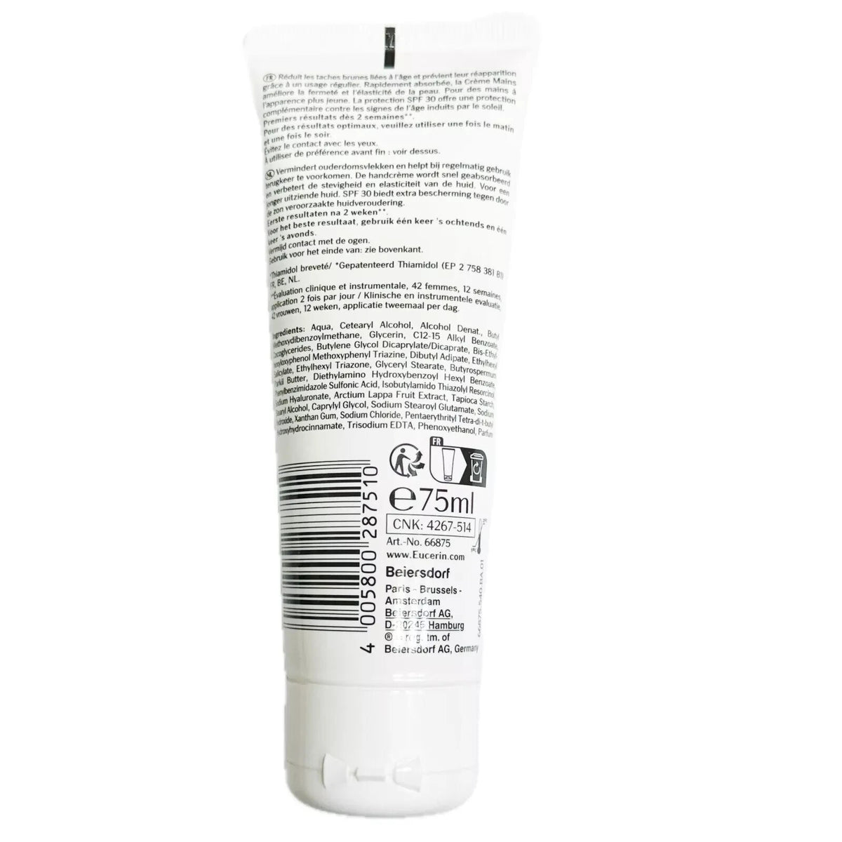 Eucerin Hyaluron-Filler+ Elasticity Hand Cream SPF 30 75ml