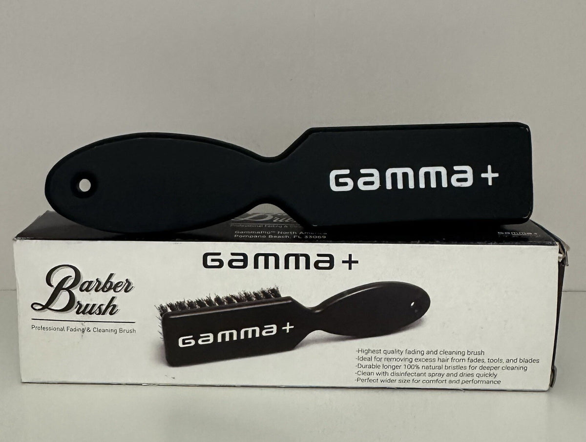 Gamma+ Fade Barber Brush Model GPNHB - Professional Haircut Tool
