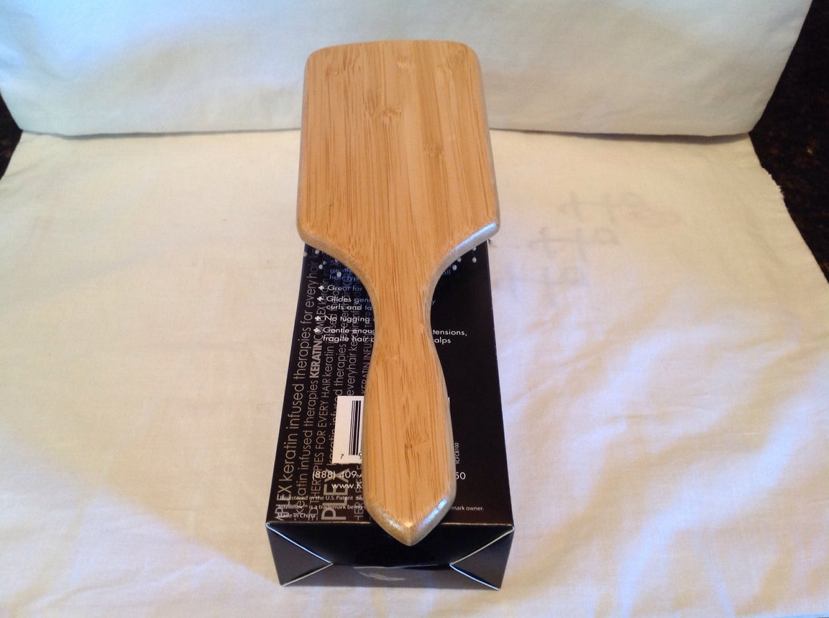 Keratin Complex Detangling Paddle Hairbrush - Gentle Styling Tool