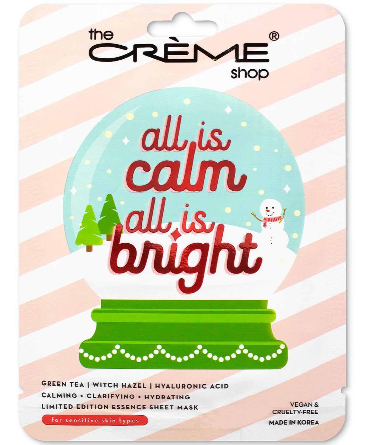 Calming Sheet Masks for Sensitive Skin - 5 Pack