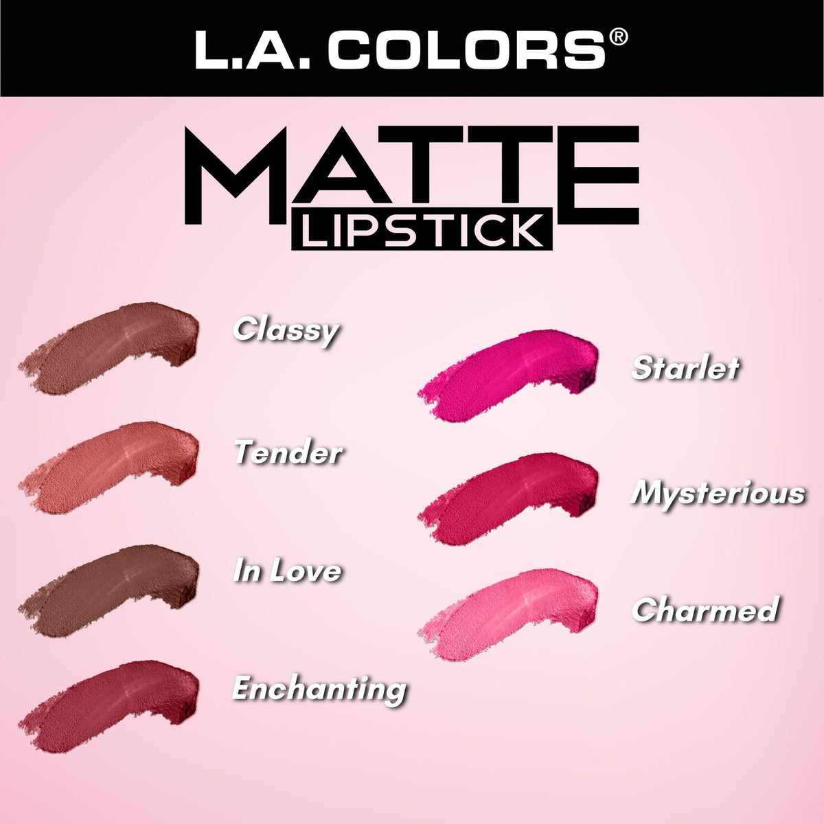 Matte Lipstick - Long-Lasting, Nourishing Lip Color in In Love Shade