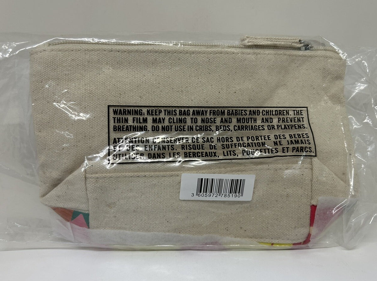 It Cosmetics ANA JAKS Makeup Travel Bag - Beautiful Together Canvas Case