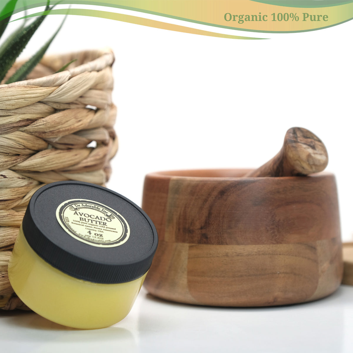 Organic Avocado Butter - Cold Pressed Pure