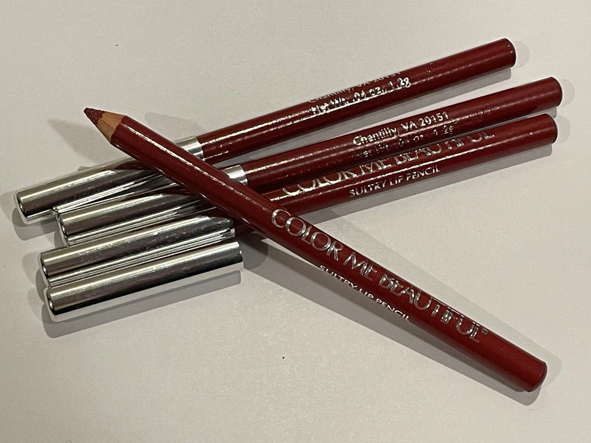 Set of 4 Lip Pencils - Color Me Beautiful Sultry Lip Makeup