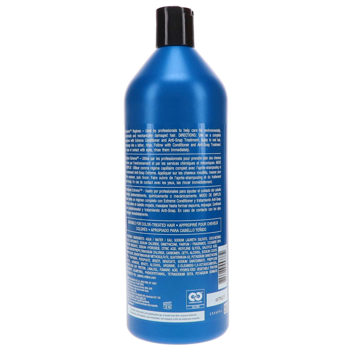 Redken Extreme Shampoo 33.8 oz for Damaged Dry Hair Strengthening