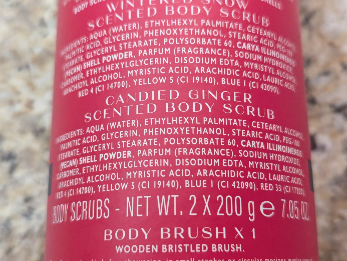Asquith & Somerset Body Scrub Brush Set Nutcracker Holiday Gift 7.05