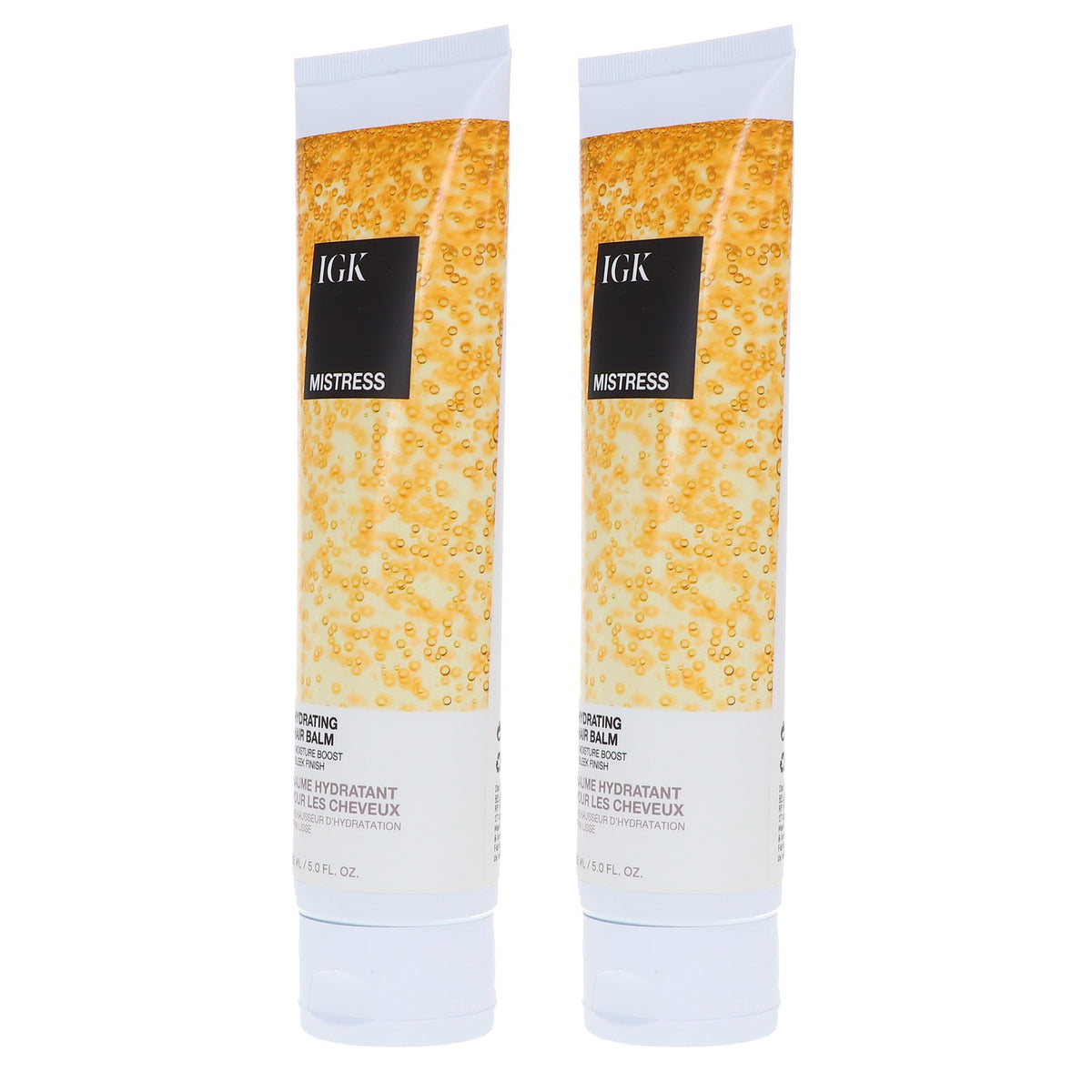 Hydrating Hair Balm for Frizz Control - 2 Pack, 5 oz Each