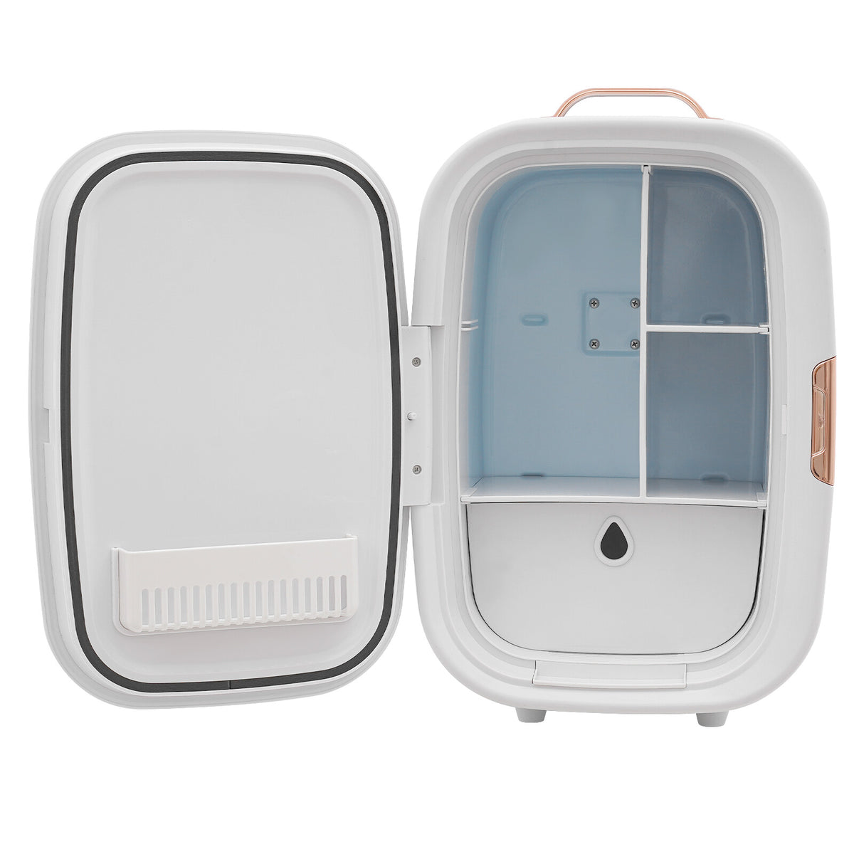 Mini Cosmetic Fridge 12L Portable Cooling & Heating Skincare Refrigerator