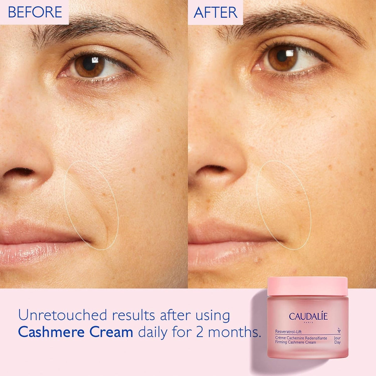 Caudalie Resveratrol Lift Firming Cashmere Cream Refill 50ml - Anti-Aging Moisturizer