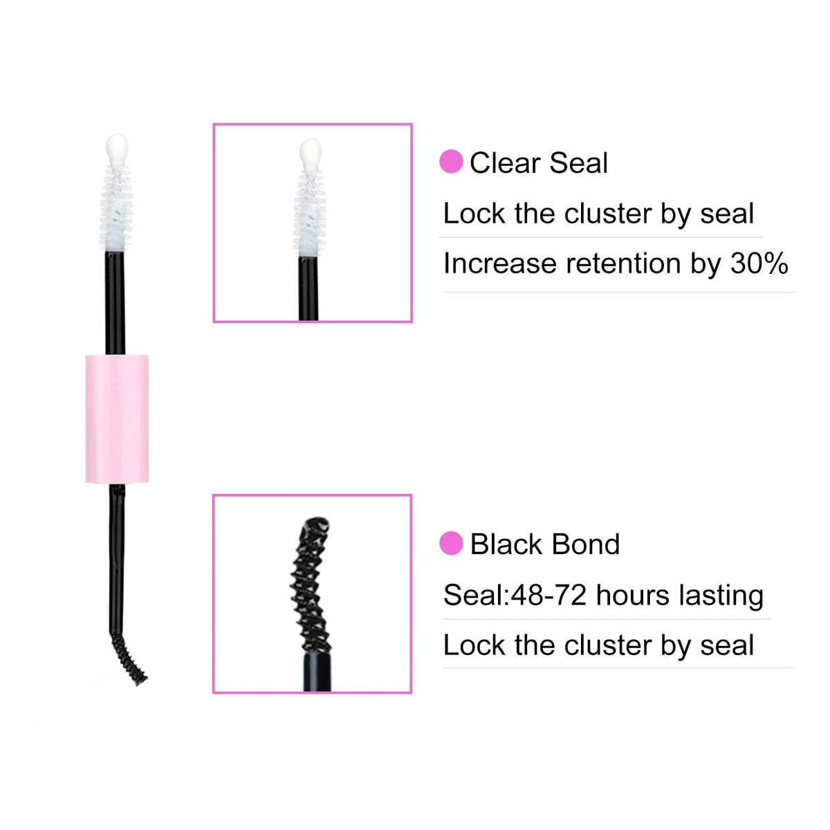 Fluffy Lash Clusters Kit 280PCS Wispy Natural Look DIY Eyelash Extensions