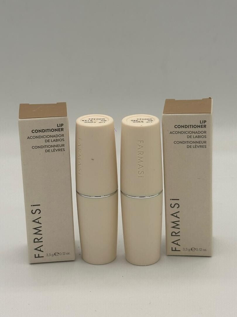 Lip Conditioner Set - Hydrating Lip Balm with Shea Butter & Beeswax - 2 Pack