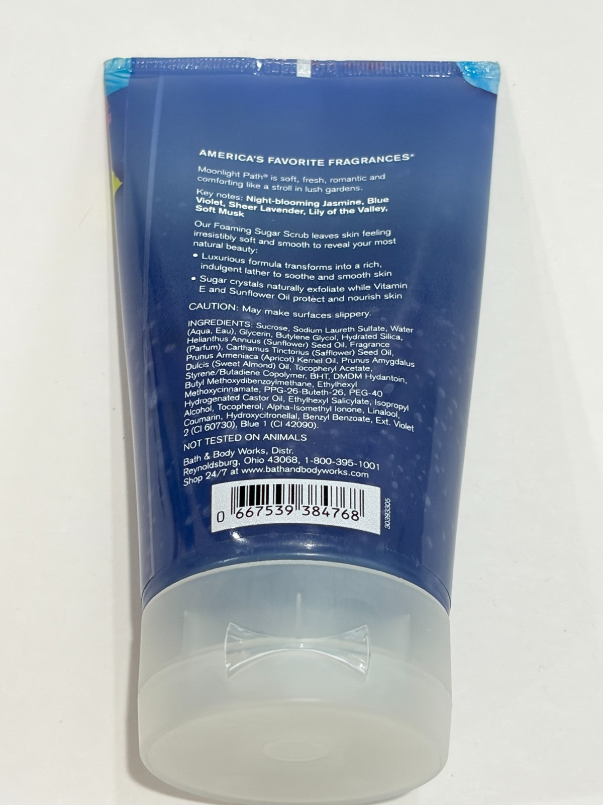 Bath & Body Works Moon Light Path Foaming Sugar Scrub 8 oz / 226 g