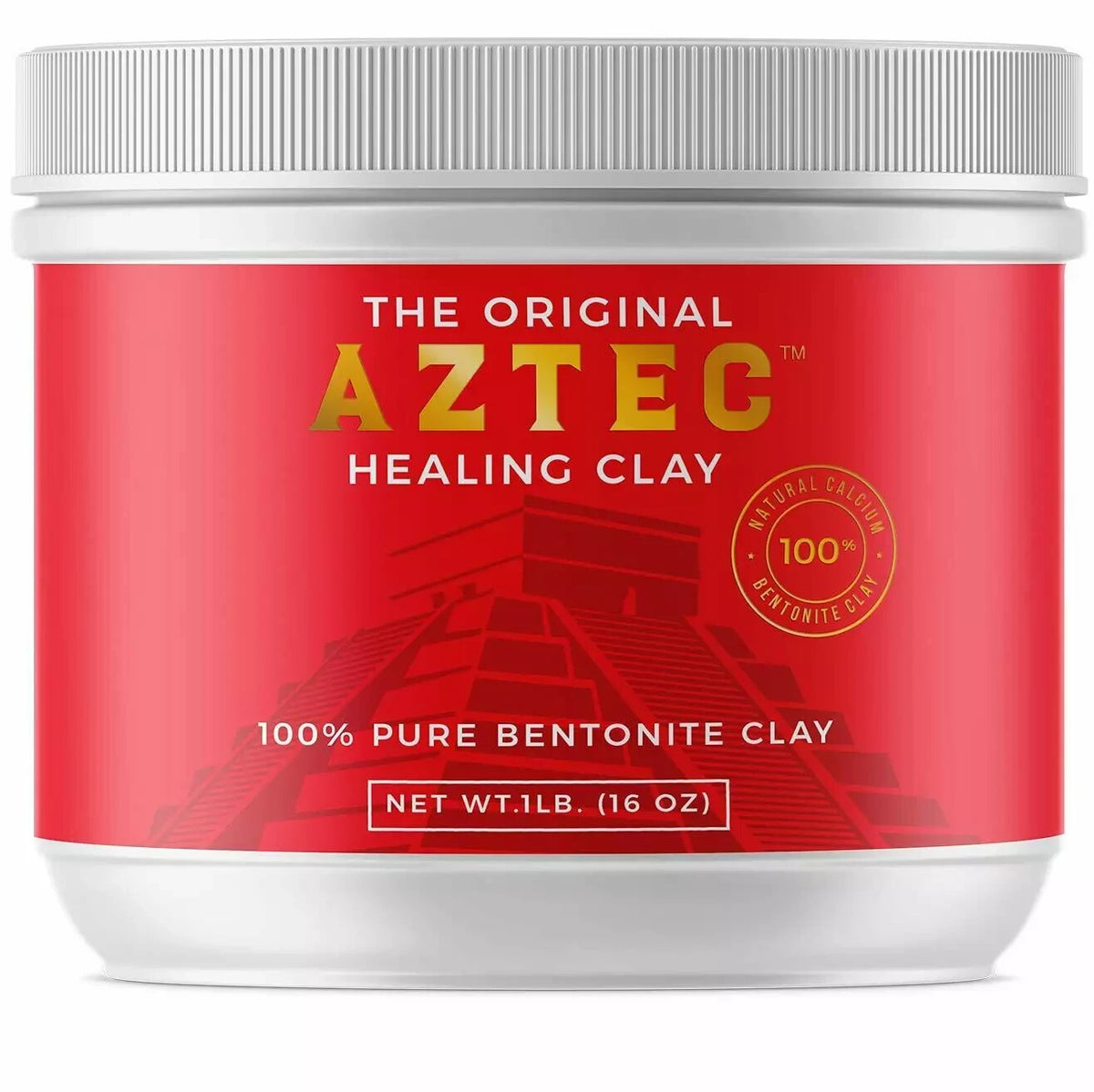 Bentonite Clay Powder - 16 oz Pure Healing Face Mask