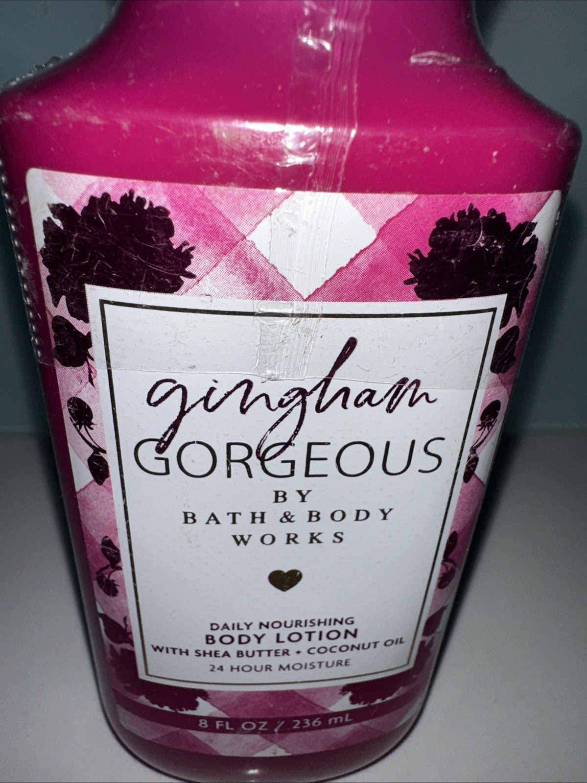 Gingham Gorgeous Body Lotion 8 oz with Vitamin E