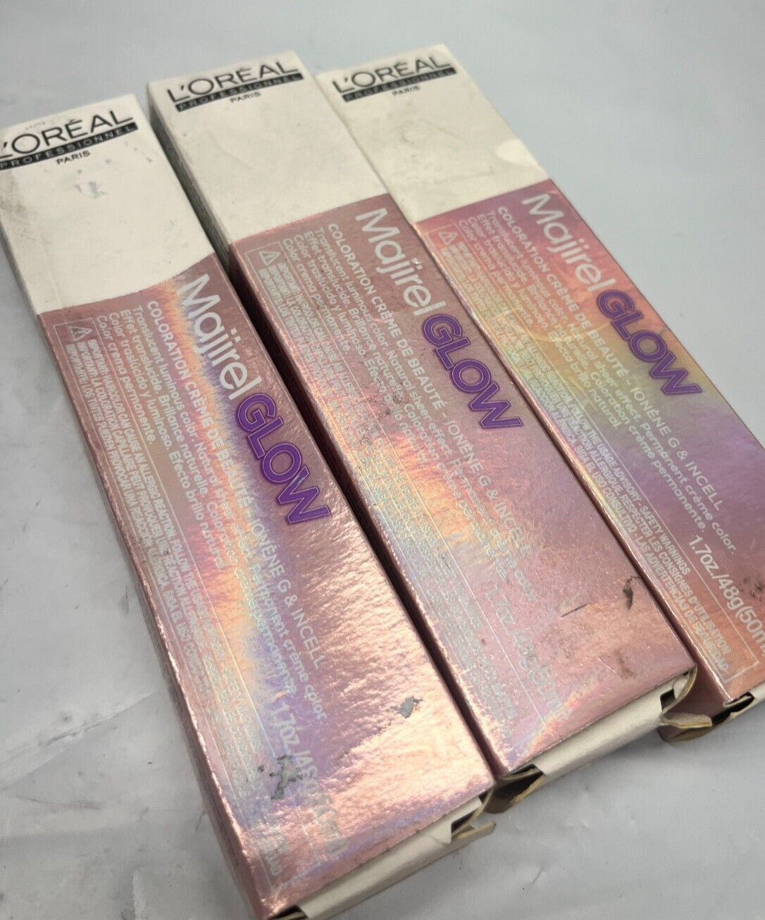 Hair Color .21/VB Light - Lot of 3, Damaged Box