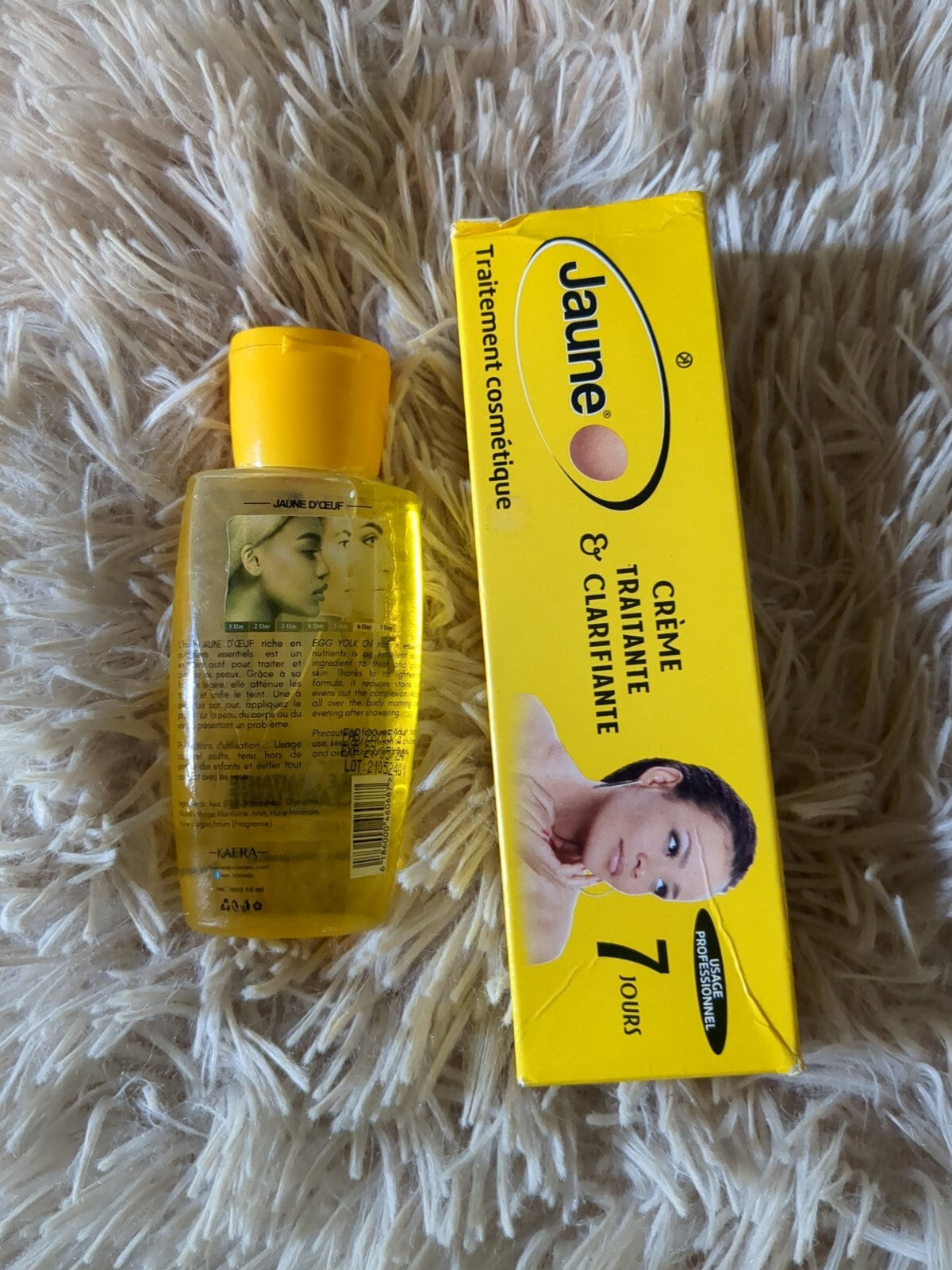 Egg Yolks Clarifying Cream & Oil for Skin Care - Nourishing & Treating