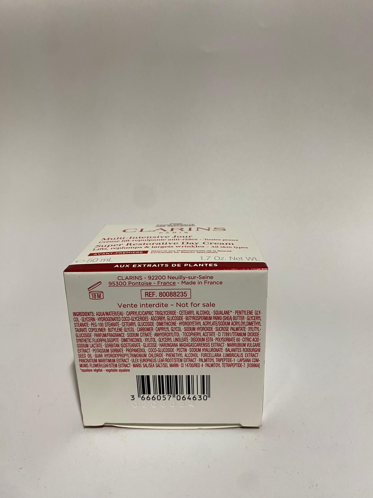 Clarins Super Restorative Day Illuminating Lifting Cream 50ml - All Skin Types