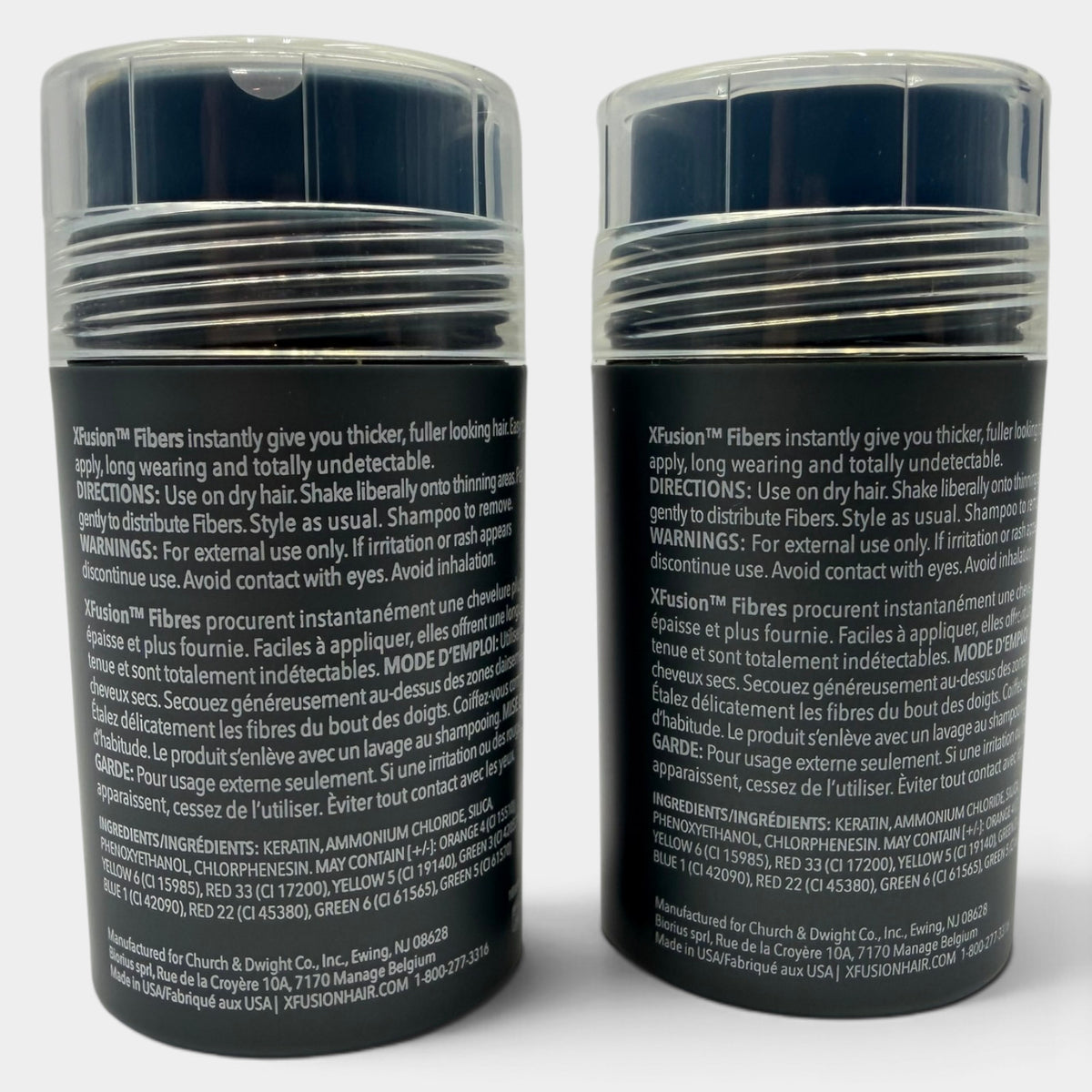 2 XFusion Toppik Keratin Hair Fibers Medium Blonde Level 7 15g New
