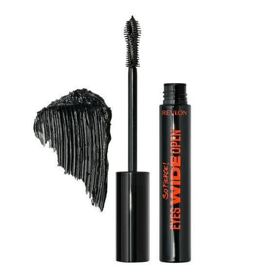 Revlon So Fierce Eyes Wide Open Mascara - 24 Hour Volume & Lift, Blackest Black