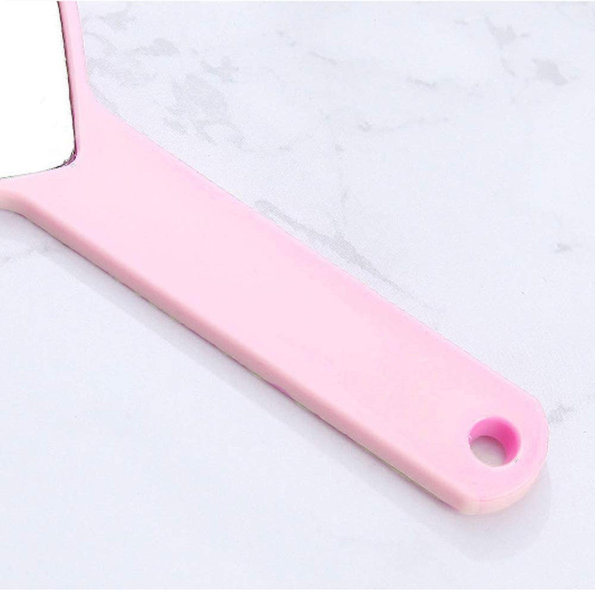 Heart-Shaped Portable Makeup Mirror with Light - Travel Vanity Compact