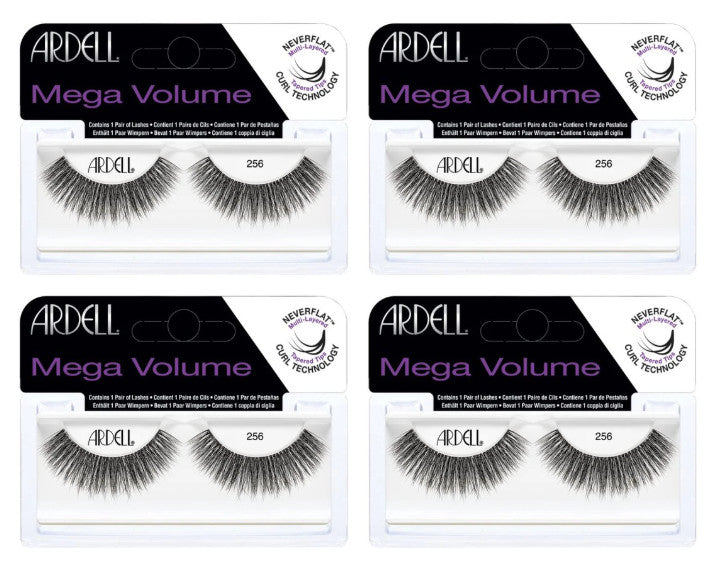 Mega Volume False Eyelashes 4 Pairs - Natural Look & Daily Wear