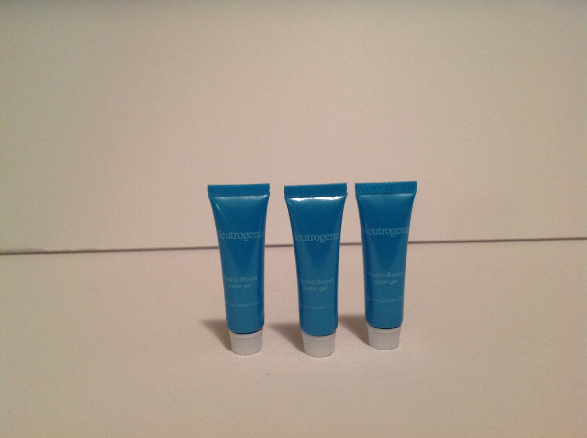 Neutrogena Hydro Boost Water Gel Hyaluronic Acid - Travel Size (Pack of 3)