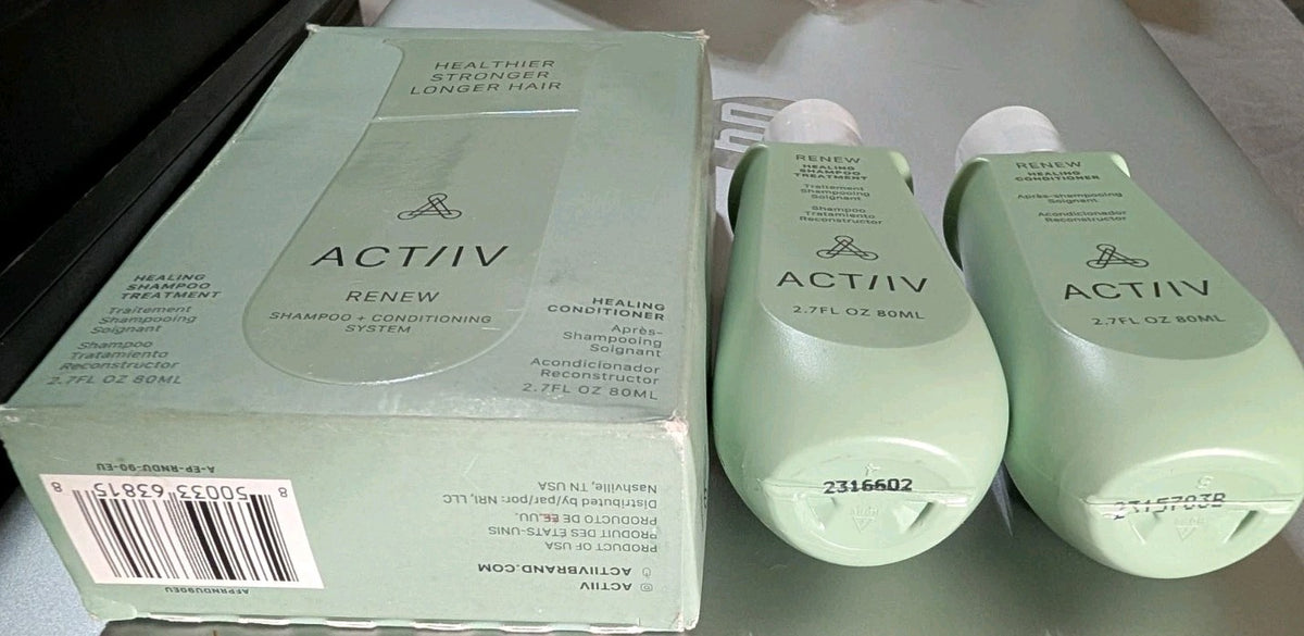 Renew Hair Healing Shampoo & Conditioner Travel Duo
